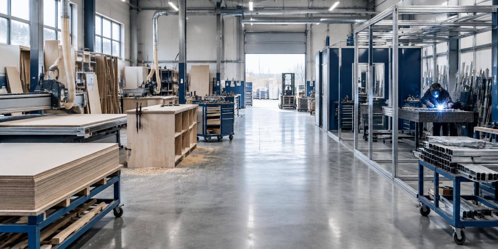 Joinery & metalwork – Custom builds for trade fairs, POS and events